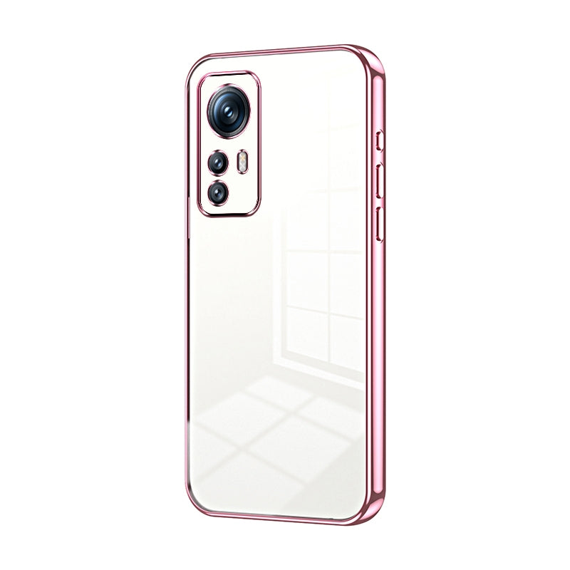 Xiaomi 12S Case - Transparent Plating & Precision Hole Design for Luxury and Protection-buycases.co.uk