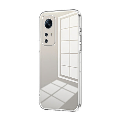 Xiaomi 12S Case - Transparent Plating & Precision Hole Design for Luxury and Protection-buycases.co.uk