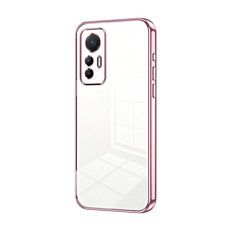 Xiaomi 12 Lite Case - Transparent Plating & Precision Hole Design for Luxury and Protection-buycases.co.uk