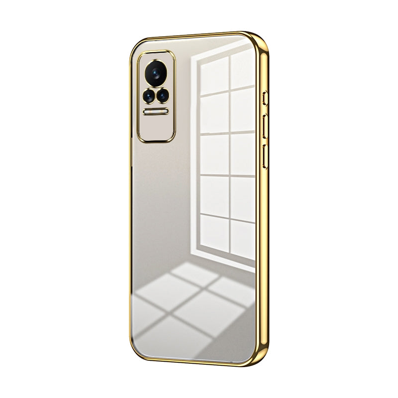 Xiaomi Civi 1S Case - Transparent Plating & Precision Hole Design for Luxury and Protection-buycases.co.uk