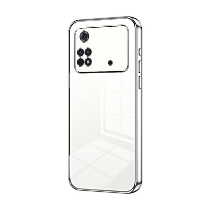 Xiaomi Poco M4 Pro Case - Transparent Plating & Precision Hole Design for Luxury and Protection-buycases.co.uk