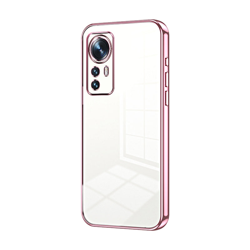 Xiaomi 12X Case - Transparent Plating & Precision Hole Design for Luxury and Protection-buycases.co.uk