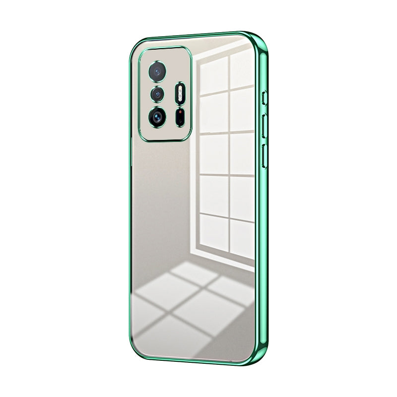 Xiaomi 11T Case - Transparent Plating & Precision Hole Design for Luxury and Protection-buycases.co.uk