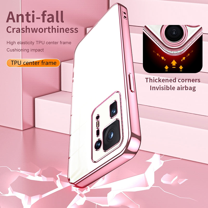 Xiaomi Mix 4 Case - Transparent Plating & Precision Hole Design for Luxury and Protection-buycases.co.uk