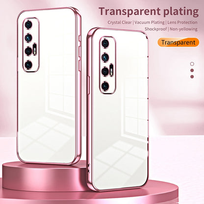 Xiaomi Mi 10S Case - Transparent Plating & Precision Hole Design for Luxury and Protection-buycases.co.uk