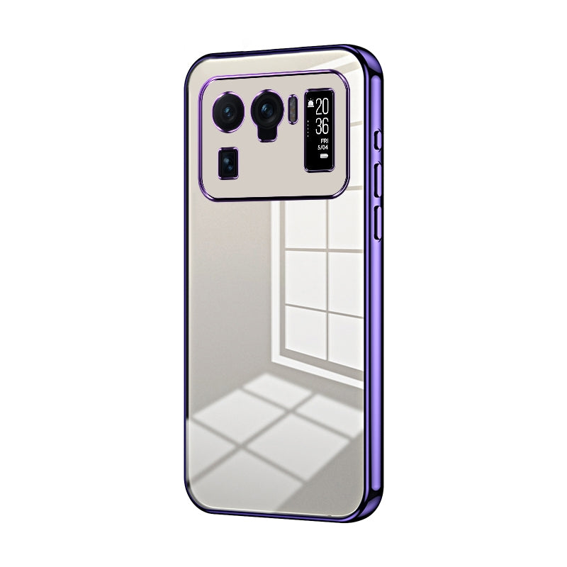 Xiaomi Mi 11 Ultra Case - Transparent Plating & Precision Hole Design for Luxury and Protection-buycases.co.uk