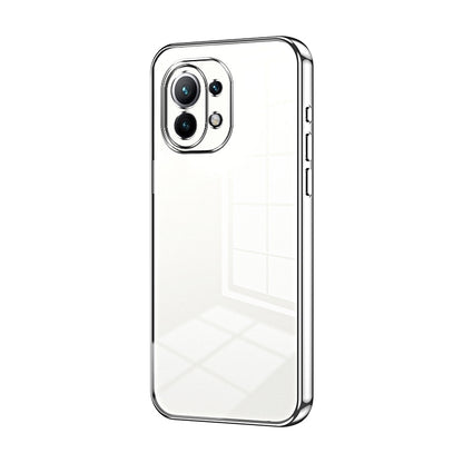 Xiaomi Mi 11 Case - Transparent Plating & Precision Hole Design for Luxury and Protection-buycases.co.uk