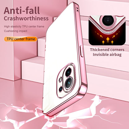 Xiaomi Mi 11 Case - Transparent Plating & Precision Hole Design for Luxury and Protection-buycases.co.uk