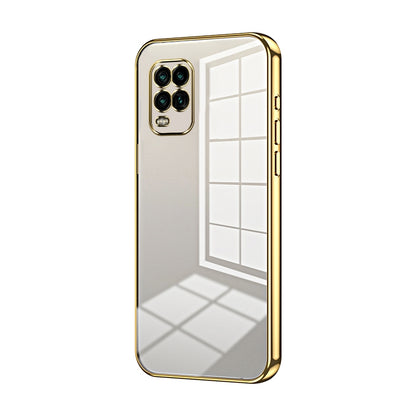 Xiaomi Mi 10 Lite 5G Case - Transparent Plating & Precision Hole Design for Luxury and Protection-buycases.co.uk