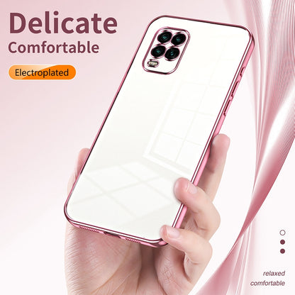 Xiaomi Mi 10 Lite 5G Case - Transparent Plating & Precision Hole Design for Luxury and Protection-buycases.co.uk
