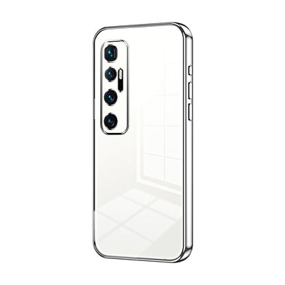 Xiaomi Mi 10 Ultra Case - Transparent Plating & Precision Hole Design for Luxury and Protection-buycases.co.uk
