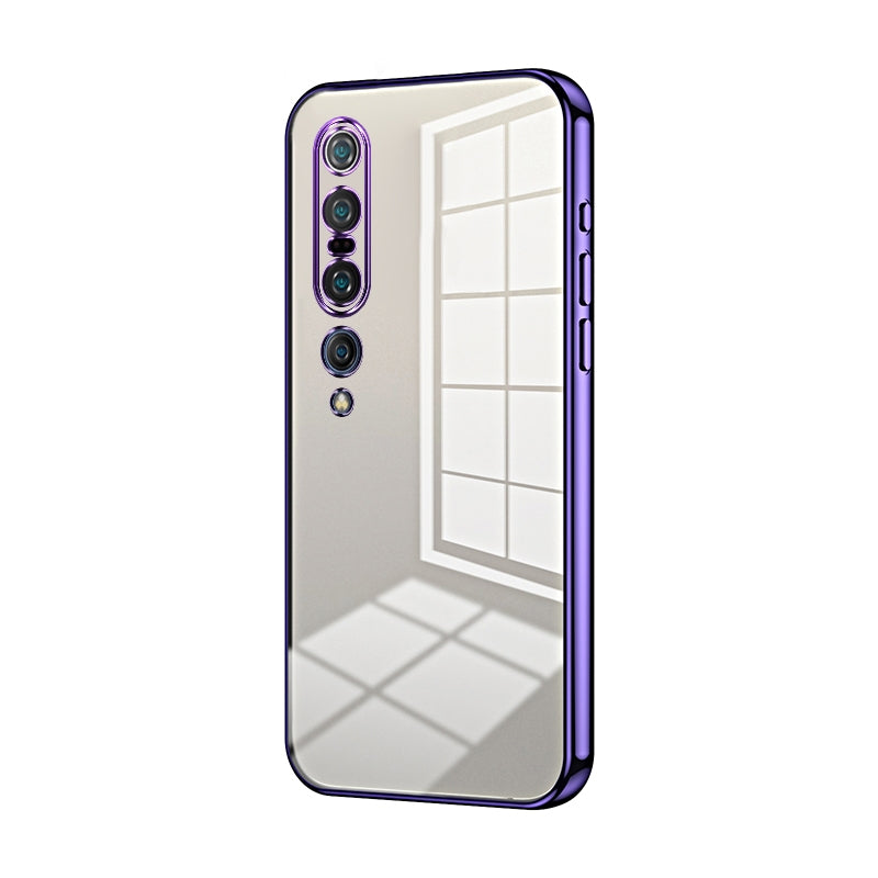 Xiaomi Mi 10 Pro 5G Case - Transparent Plating & Precision Hole Design for Luxury and Protection-buycases.co.uk