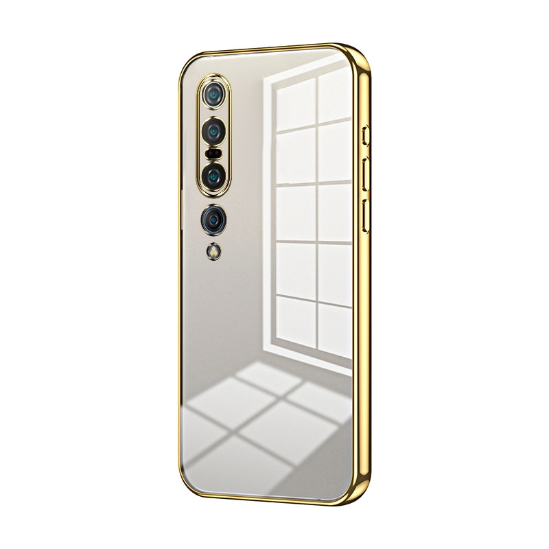 Xiaomi Mi 10 Pro 5G Case - Transparent Plating & Precision Hole Design for Luxury and Protection-buycases.co.uk