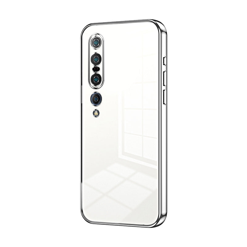 Xiaomi Mi 10 Pro 5G Case - Transparent Plating & Precision Hole Design for Luxury and Protection-buycases.co.uk