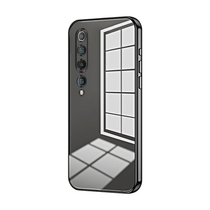 Xiaomi Mi 10 5G Case - Transparent Plating & Precision Hole Design for Luxury and Protection-buycases.co.uk