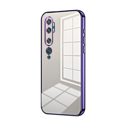 Xiaomi Mi CC9 Pro Case - Transparent Plating & Precision Hole Design for Luxury and Protection-buycases.co.uk