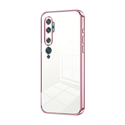 Xiaomi Mi CC9 Pro Case - Transparent Plating & Precision Hole Design for Luxury and Protection-buycases.co.uk