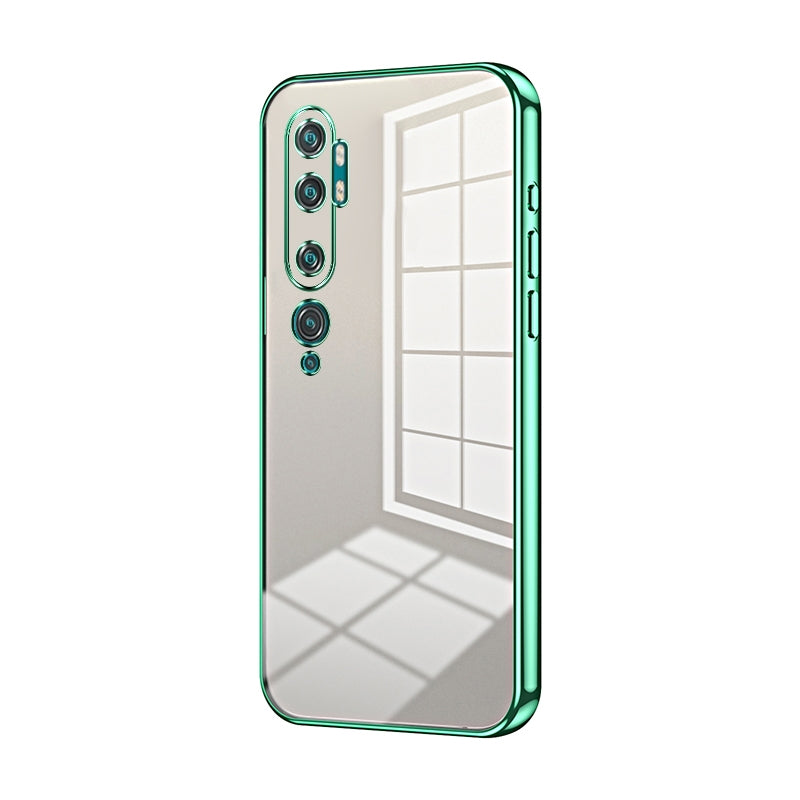 Xiaomi Mi CC9 Pro Case - Transparent Plating & Precision Hole Design for Luxury and Protection-buycases.co.uk