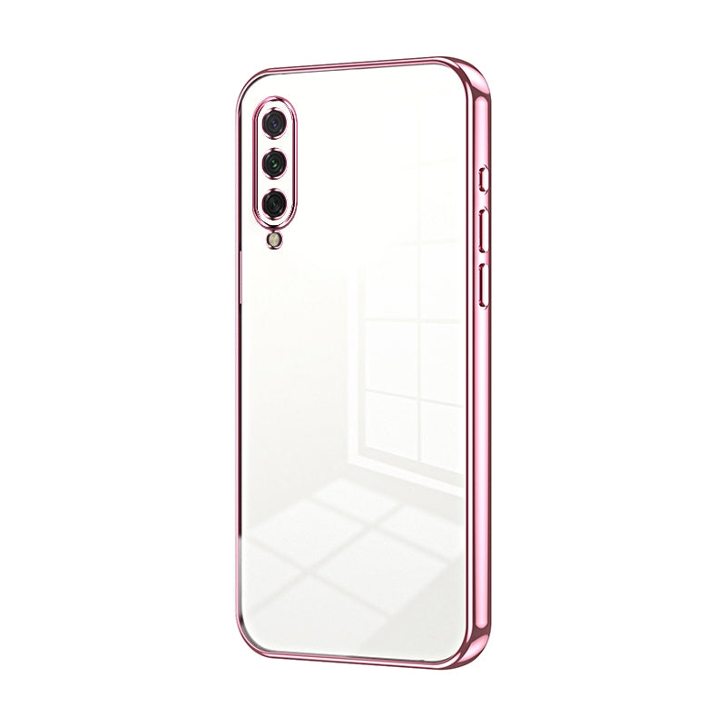 Xiaomi Mi Mi A3 Case - Transparent Plating & Precision Hole Design for Luxury and Protection-buycases.co.uk
