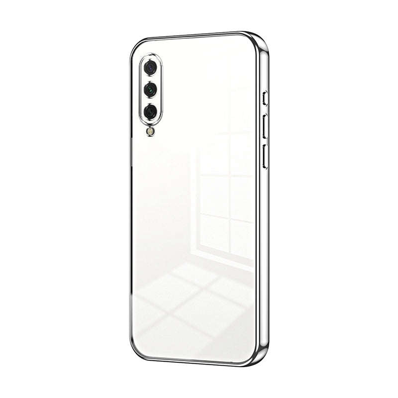 Xiaomi Mi CC9e Case - Transparent Plating & Precision Hole Design for Luxury and Protection-buycases.co.uk