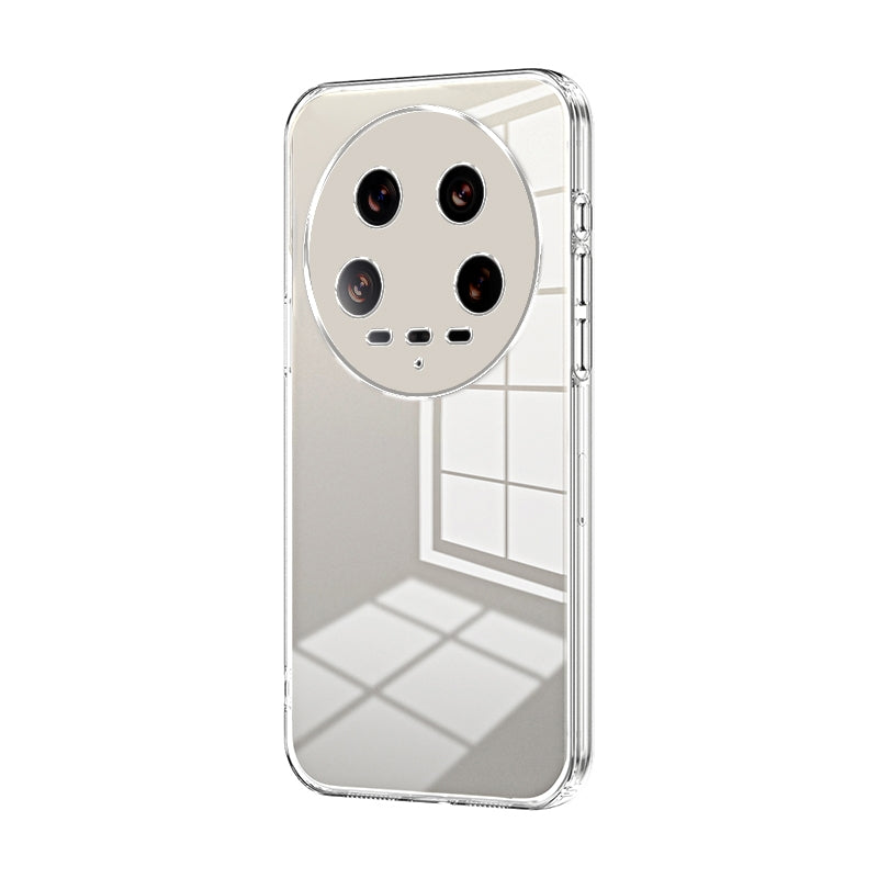Xiaomi 14 Ultra Case - Transparent Plating & Precision Hole Design for Luxury and Protection-buycases.co.uk
