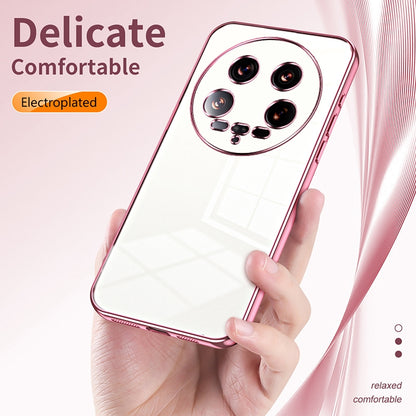 Xiaomi 14 Ultra Case - Transparent Plating & Precision Hole Design for Luxury and Protection-buycases.co.uk