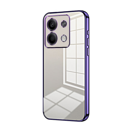 Xiaomi Redmi Note 13 5G Case - Transparent Plating & Precision Hole Design for Luxury and Protection-buycases.co.uk