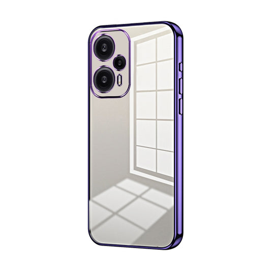Xiaomi Poco F5 Case - Transparent Plating & Precision Hole Design for Luxury and Protection-buycases.co.uk
