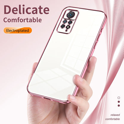 Xiaomi Redmi Note 11 Pro 5G Case - Transparent Plating & Precision Hole Design for Luxury and Protection-buycases.co.uk