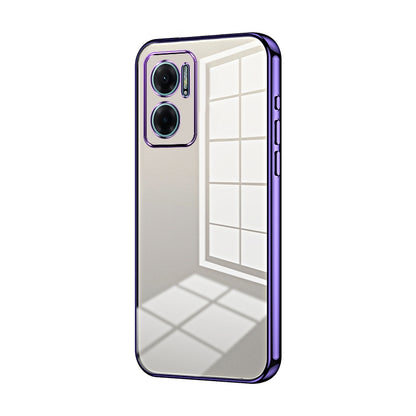 Xiaomi Redmi Note 11E Case - Transparent Plating & Precision Hole Design for Luxury and Protection-buycases.co.uk