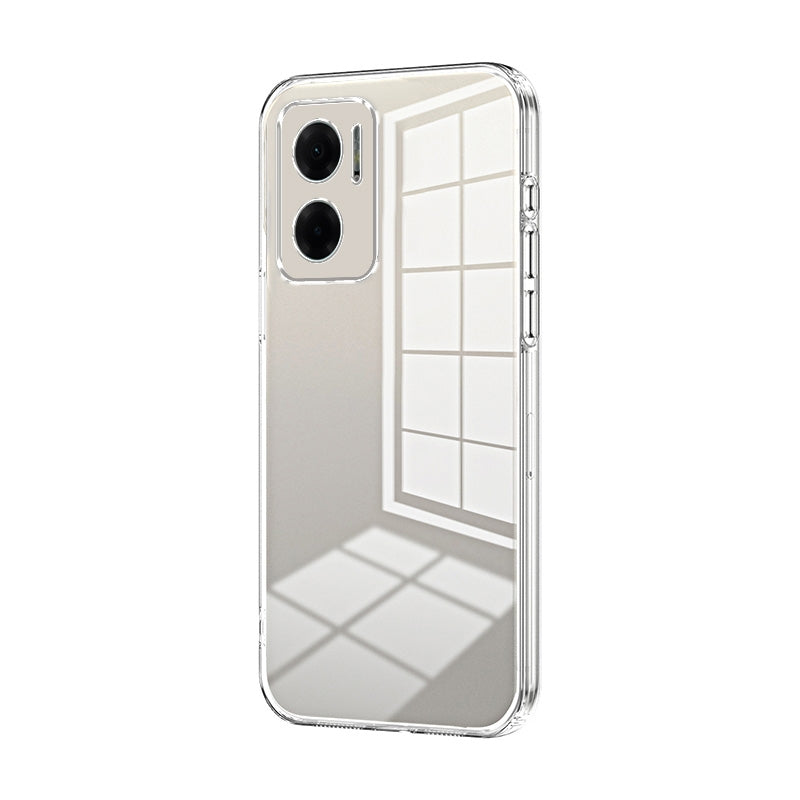 Xiaomi Redmi 10 5G Case - Transparent Plating & Precision Hole Design for Luxury and Protection-buycases.co.uk