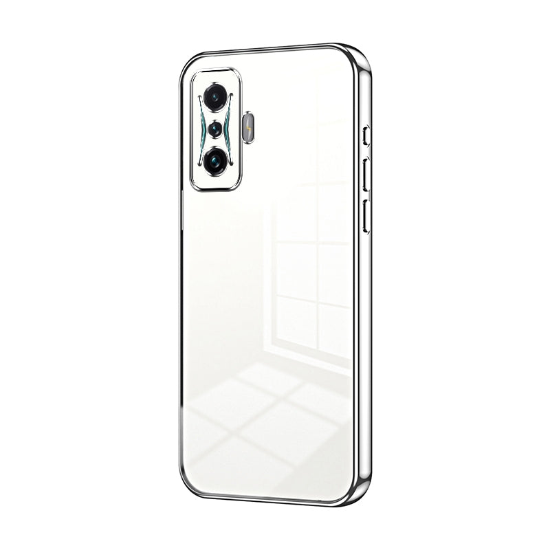 Xiaomi Poco F4 GT Case - Transparent Plating & Precision Hole Design for Luxury and Protection-buycases.co.uk