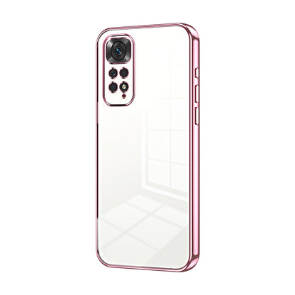 Xiaomi Redmi Note 11 Global Case - Transparent Plating & Precision Hole Design for Luxury and Protection-buycases.co.uk