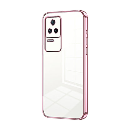 Xiaomi Poco F4 Case - Transparent Plating & Precision Hole Design for Luxury and Protection-buycases.co.uk