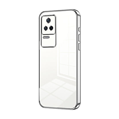 Xiaomi Poco F4 Case - Transparent Plating & Precision Hole Design for Luxury and Protection-buycases.co.uk
