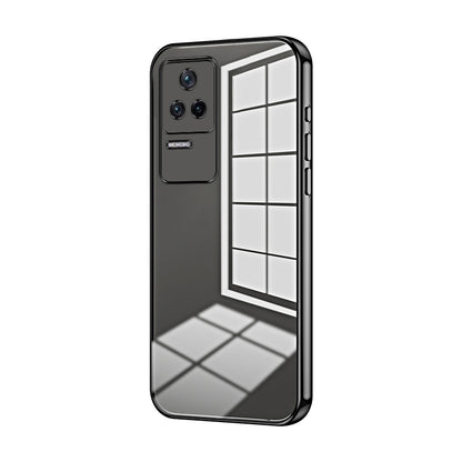 Xiaomi Poco F4 Case - Transparent Plating & Precision Hole Design for Luxury and Protection-buycases.co.uk