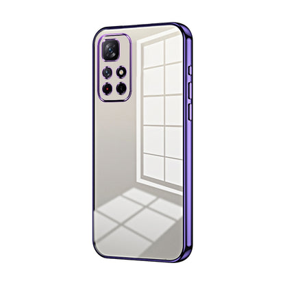 Xiaomi Redmi Note 11S 5G Case - Transparent Plating & Precision Hole Design for Luxury and Protection-buycases.co.uk