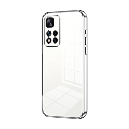 Xiaomi Redmi Note 11 Pro+ 5G Case - Transparent Plating & Precision Hole Design for Luxury and Protection-buycases.co.uk