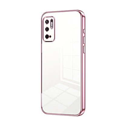 Xiaomi Redmi Note 10T 5G Case - Transparent Plating & Precision Hole Design for Luxury and Protection-buycases.co.uk