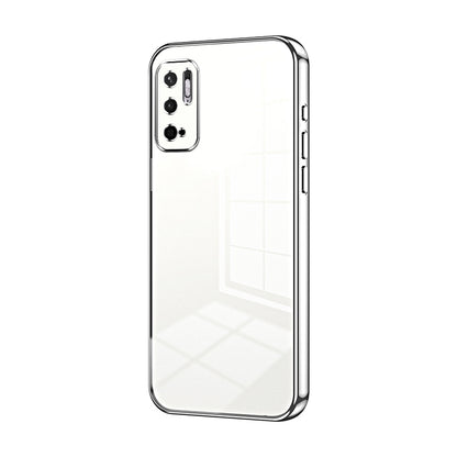 Xiaomi Redmi Note 10T 5G Case - Transparent Plating & Precision Hole Design for Luxury and Protection-buycases.co.uk