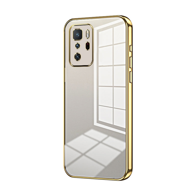 Xiaomi Poco X3 GT Case - Transparent Plating & Precision Hole Design for Luxury and Protection-buycases.co.uk