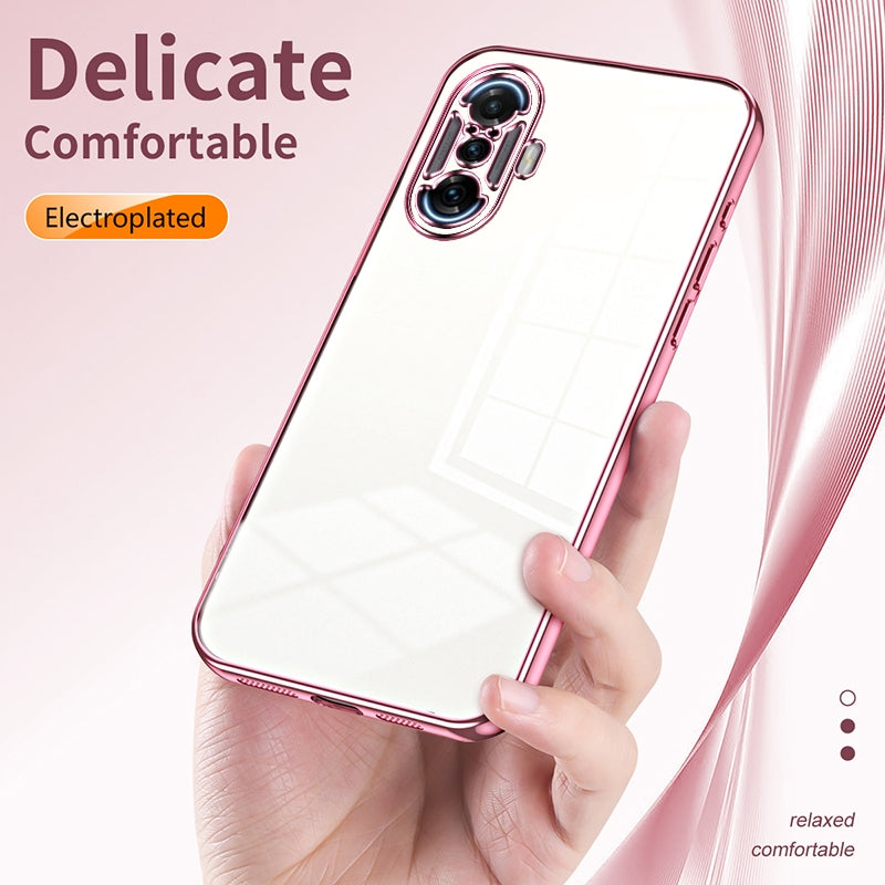 Xiaomi Poco F3 GT Case - Transparent Plating & Precision Hole Design for Luxury and Protection-buycases.co.uk