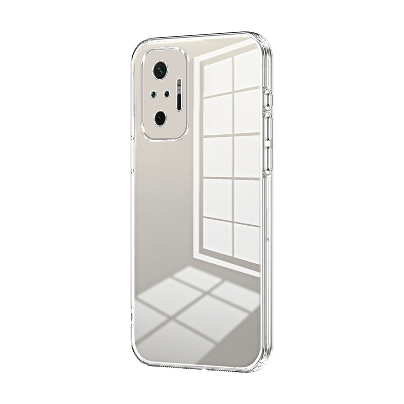 Xiaomi Redmi 10 Pro Max Case - Transparent Plating & Precision Hole Design for Luxury and Protection-buycases.co.uk