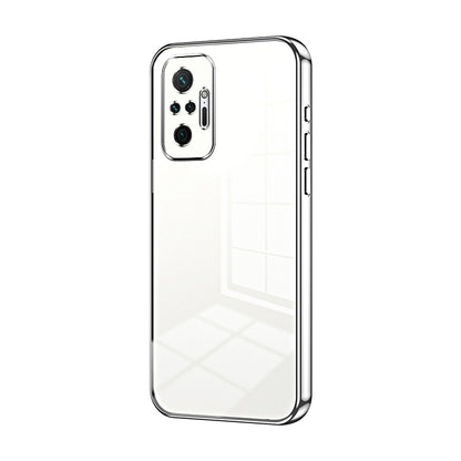 Xiaomi Redmi 10 Pro Max Case - Transparent Plating & Precision Hole Design for Luxury and Protection-buycases.co.uk