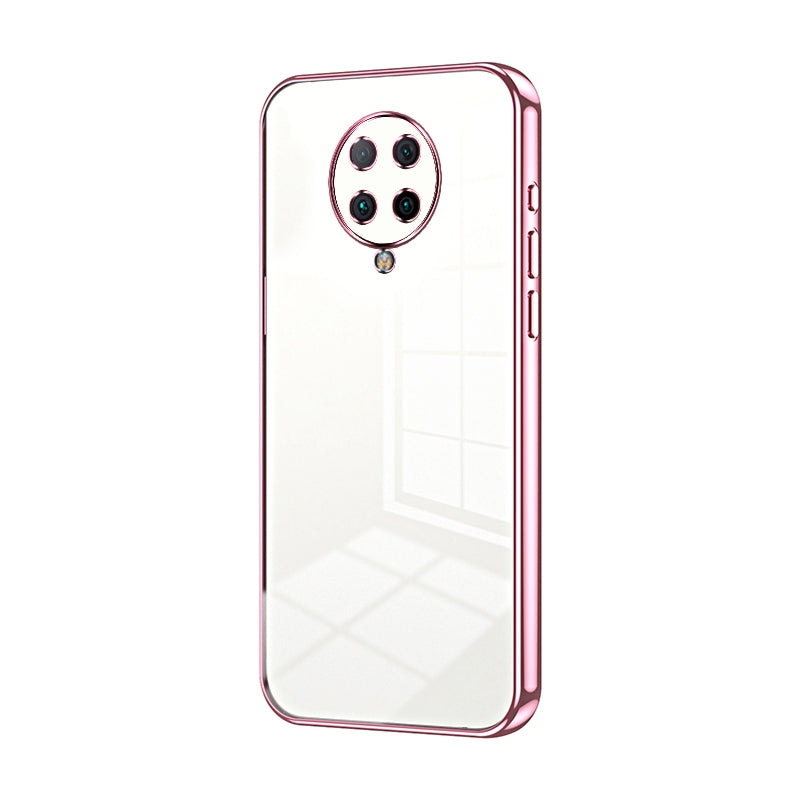 Xiaomi Redmi K30 Ultra Case - Transparent Plating & Precision Hole Design for Luxury and Protection-buycases.co.uk