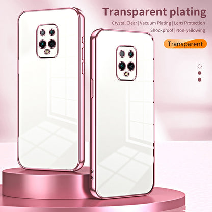 Xiaomi Redmi 10X Pro 5G Case - Transparent Plating & Precision Hole Design for Luxury and Protection-buycases.co.uk