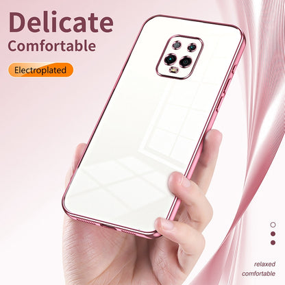 Xiaomi Redmi 10X Pro 5G Case - Transparent Plating & Precision Hole Design for Luxury and Protection-buycases.co.uk