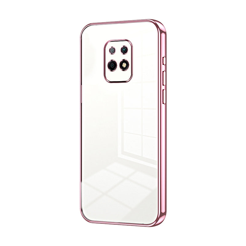 Xiaomi Redmi 10X 5G Case - Transparent Plating & Precision Hole Design for Luxury and Protection-buycases.co.uk