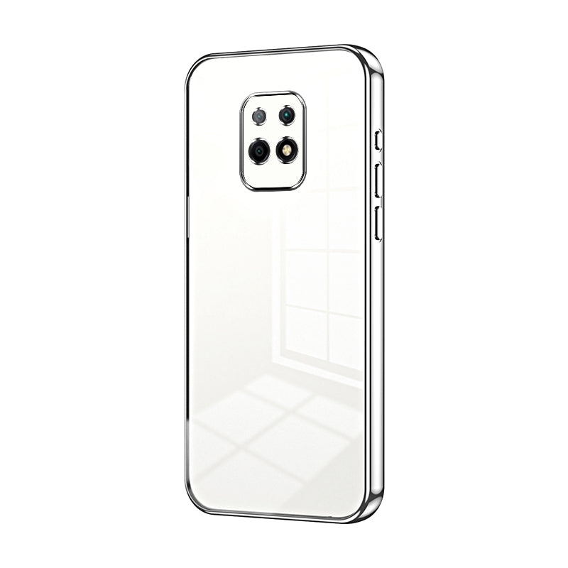 Xiaomi Redmi 10X 5G Case - Transparent Plating & Precision Hole Design for Luxury and Protection-buycases.co.uk