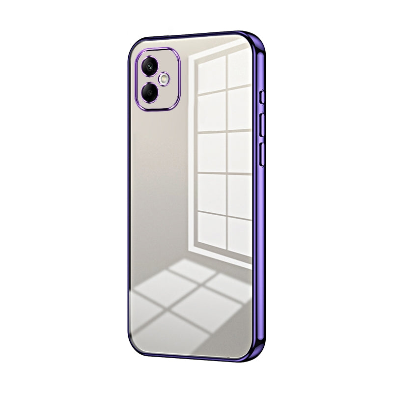 Samsung Galaxy A05 Case - Transparent Plating & Precision Hole Design for Luxury and Protection-buycases.co.uk